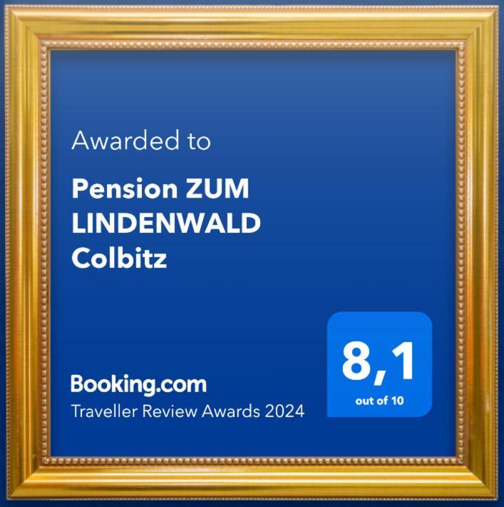 Pension Zum Lindenwald Colbitz Exterior photo